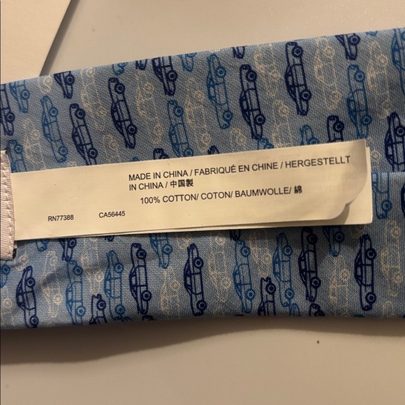 J. Crew Cotton Boys' Race Car Tie New With Tags ~ Size 52” ( length) - Picture 6 of 6